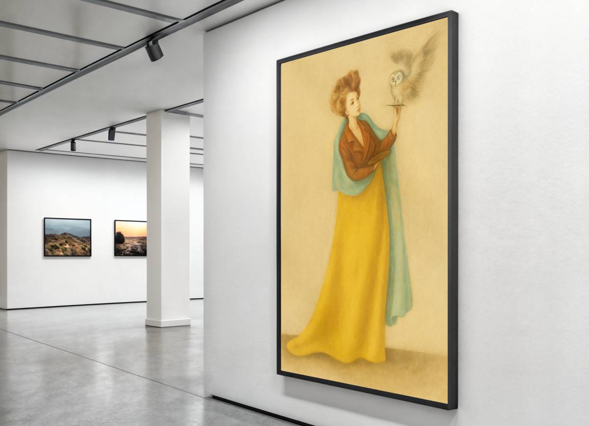 Leonor Fini: Self-Portrait with Owl